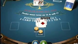 Pontoon BlackJack  The Virtual Games [upl. by Quar]