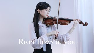 Yiruma  River Flows in You  Violin Cover [upl. by Ashelman]