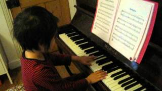 Beriozka The Birch Tree Piano Lesson Week 12 [upl. by Sukey841]