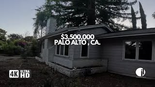 INSIDE A 3500000 FULLY GUTTED Palo Alto HOME [upl. by Ileane]