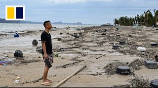 ‘Nothing is left’ super typhoon Yagi hits Vietnam [upl. by Lorilee]