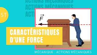 2 Caractéristiques dune force  Animation Physique  Physics Animation [upl. by Namaan839]