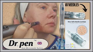 DR PEN ULTIMA M8 MICRONEEDLING PEN Review amp Demo Dermatologist Approved  Clare Walch [upl. by Crystie]