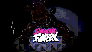 Funky Nightmare VS Nightmare Fredbear  FNF Mod [upl. by Enair351]