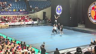 Adamson Pep Squad Partner Stunts NCC 2024 [upl. by Hiasi813]