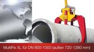 MultiFix XL DN 6001000 Rohrgreifer [upl. by Chrisman291]