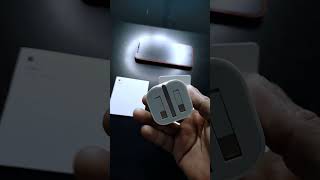 apple 20w power adapter unboxing iphone12 iphone12mini [upl. by Lyret]