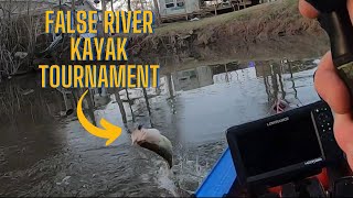 Kayak Bass Fishing Tournament  False River  Shallow Water Bite [upl. by Aicercul]