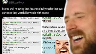 Forsen Reacts  Japanese People Arguing Over Western Cartoons [upl. by Imiaj]