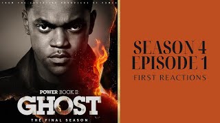 Power Book 2 Ghost Season 4 Episode 1 First Reactions [upl. by Eliga]