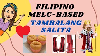 TAMBALANG SALITAGRADE 3 FILIPINOMGA HALIMBAWA NG TAMBALANG SALITA [upl. by Rosmarin]