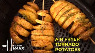 Air Fryer Tornado Potatoes  Twist Potatoes Recipe [upl. by Leonerd]