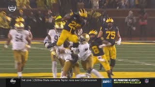 2019 Michigan Football Highlights v Notre Dame [upl. by Dnalra856]