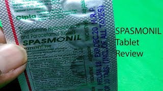 SPASMONIL Tablet Review पेट की हर तरह की समस्या से राहत पाए [upl. by Marline]