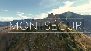 MONTSEGUR by DRONE  CASTLE IN THE PYRÉNÉES [upl. by Denver170]