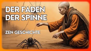 🕸️ Der Faden der Spinne 🕷️  ZenGeschichte Weisheit Weisheiten geschichte zen [upl. by Enelyak]