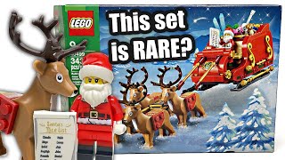 LEGO Santa’s Sleigh REVIEW 2021 set 40499 [upl. by Zobkiw]