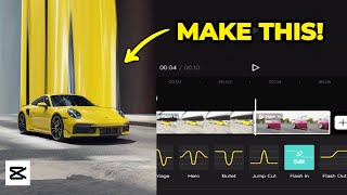 3 Easy Car Effects You Can Do In Capcut [upl. by Euqinue]