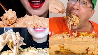 ASMR BEST ANIMAL STYLE FRIES eating sound MUKBANG COMPILATION [upl. by Helga311]