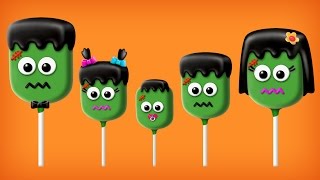 The Finger Family Frankenstein Family Nursery Rhyme  Halloween Finger Family Songs [upl. by Olney]