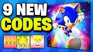 OCTOBER CODES⚡ SONIC SPEED SIMULATOR ROBLOX CODES 2024  SONIC SPEED CODES [upl. by Inhsor348]