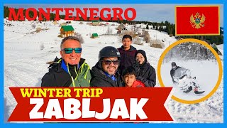 Zabljak Montenegro Winter Trip 2022 in 4K [upl. by Asiela]