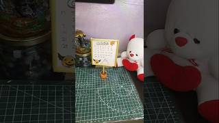 Deskdecor calendar ഒരു variety ആയാലോ shorts diy desksetup calendar malayalam october cute [upl. by Nicolai]