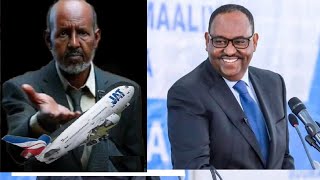 DAAWO Xasan Sheekh oo Lacagtii Dowlada Ku iibsaday Diyaarad Weyn Iyo Puntland oo War Yaab leh [upl. by Linnet937]