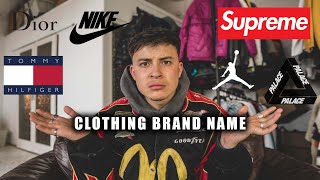 How To Name Your Clothing Brand  5 CLEVER Tips [upl. by Behah239]