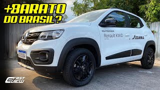 RENAULT KWID OUTSIDER 2021 VALE A PENA O CARRO MAIS BARATO DO BRASIL Fast Car View [upl. by Ahsein]