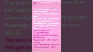 FLO ft Missy Elliott  Fly Girl Lyrics [upl. by Selohcin]