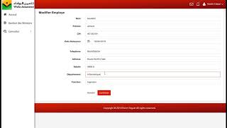 Application web Gestion des Ressources Humaines GRH J2EE [upl. by Nnahaid295]