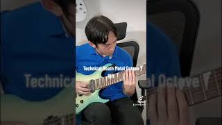 Technical Death Metal Octave Riff [upl. by Aubree]