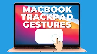 Macbook Trackpad Gestures Tips amp Tricks [upl. by Eidnam]