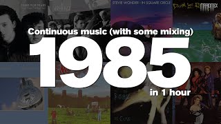 1985 in 1 Hour old version Nonstop music with some of the top hits of the year [upl. by Akceber]