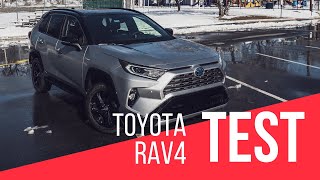 Toyota RAV4 Selection Platinum 25 222 KM Hybrid  Test  4K [upl. by Noram]