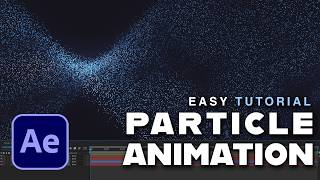 After Effects PARTICLES Tutorial  Particle Animation With NO PLUGINS [upl. by Noraj]