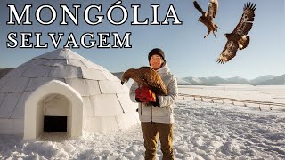 MONGÓLIA  ANIMAIS SELVAGEM 4K ULTRA HD  Um Inverno Tsaatan  Documentário em Português [upl. by Washburn]