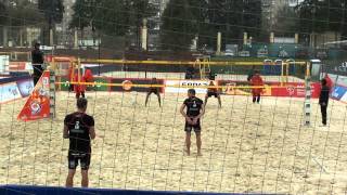 Beach Volleyball EEVZA 2013 3rd place Kollo Vesik vs Plavins Solovejs [upl. by Beera]