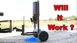 Homemade Seed spreader Will it Work [upl. by Asin44]