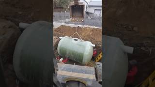 Massive septic tank installation process [upl. by Gertrud]