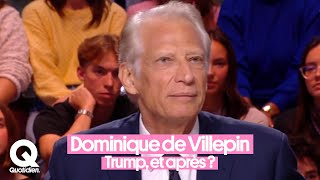 Dominique de Villepin décrypte l’impact du retour de Donald Trump [upl. by Ainsworth369]