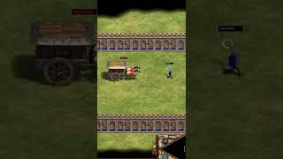 Elite War Wagon VS Elite Chakram Throwing  AOE2 Definitive Edition [upl. by Forbes]