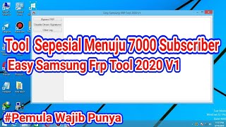 EASY SAMSUNG FRP TOOL V1 MANTAP JIWA MEMBAHANA [upl. by Neetsuj689]