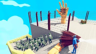 Zombie 100 Units vs Every gods  Totally Accurate Battle Simulator TABS [upl. by Zia]