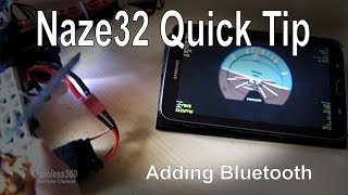 Naze32 Quick Tip – Adding Bluetooth HC06 module [upl. by Iadrahs]