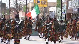 Chicago celebrates St Patricks Day with South Side Northwest Side Irish parades [upl. by Oaht]