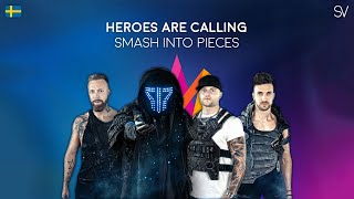 Smash Into Pieces  Heroes Are Calling Lyrics Video [upl. by Adehsor]