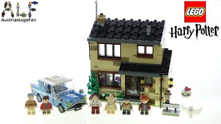 LEGO Harry Potter 75968 Privet Drive 4  Lego Speed Build Review [upl. by Atirabrab]