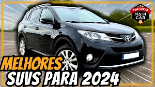 5 MELHORES SUVS para 2024  CONFIÁVEIS que NÃO QUEBRAM pagando BARATO🔥 [upl. by Adnotal388]